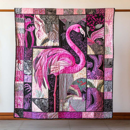 Flamingo Joy Quilted Blanket NCU0NT320