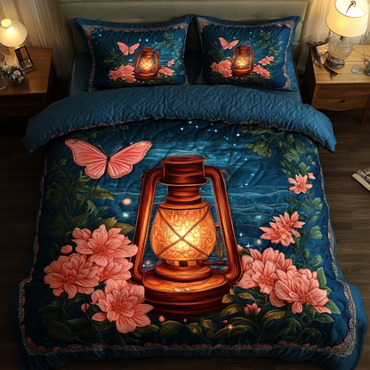 Flickering Light 3-Piece Quilted Bedding Set NCU0DK6190
