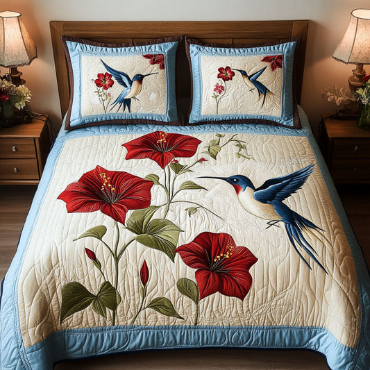 Flight Mirage 3-Piece Quilted Bedding Set NCU0NT2509