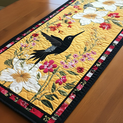 Flight of Joy Quilted Table Runner NCU0PT6731