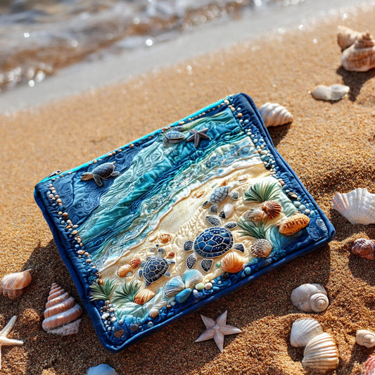Flip-Flop Floater Quilted Zipper Pouch NCU0PT8612