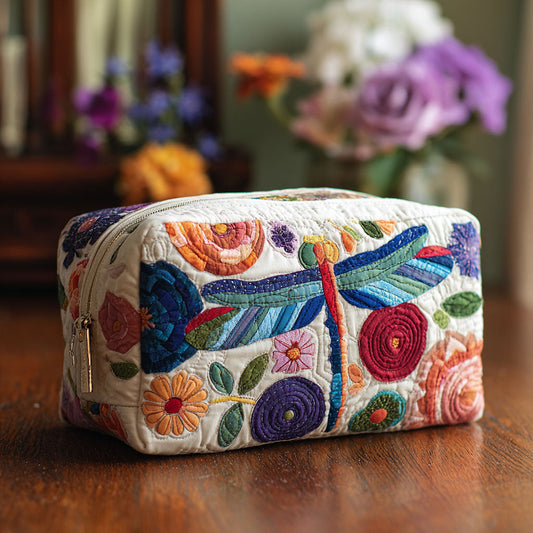Flip Flap Fly Quilted Makeup Bag NCU0PT9341