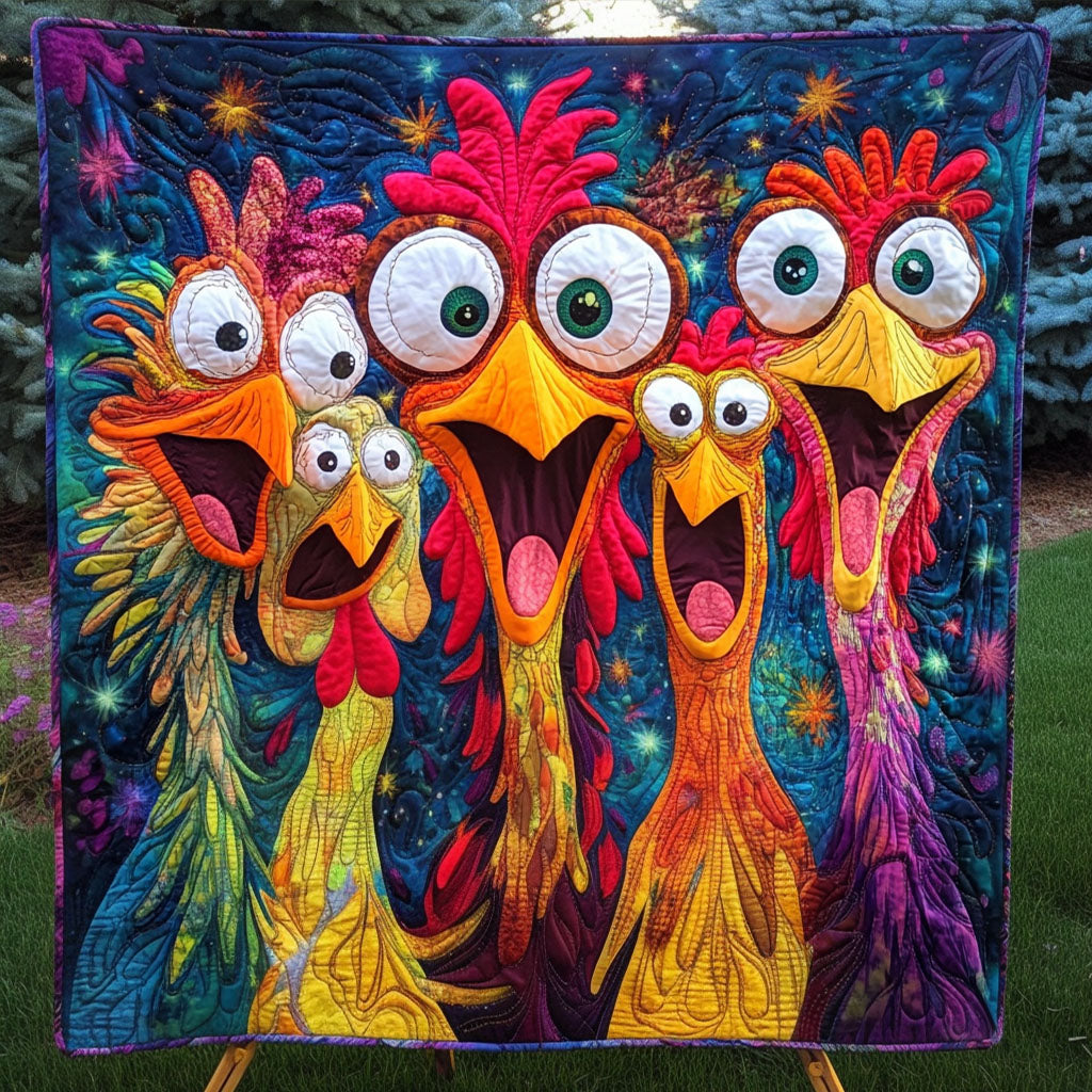 Flock of Fun Quilted Blanket NCU0PT1945 – Vantique