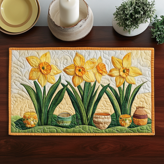 Floral Delight Quilted Placemat NCU0VL1557