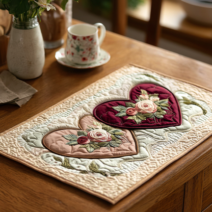 Floral Devotion Quilted Placemat NCU0TV1469