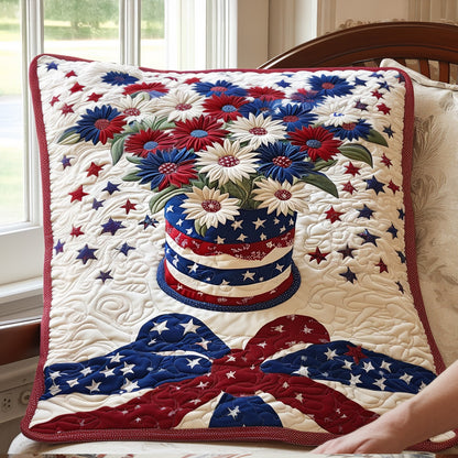 Floral Freedom Quilted Pillow Case NCU0PT3807