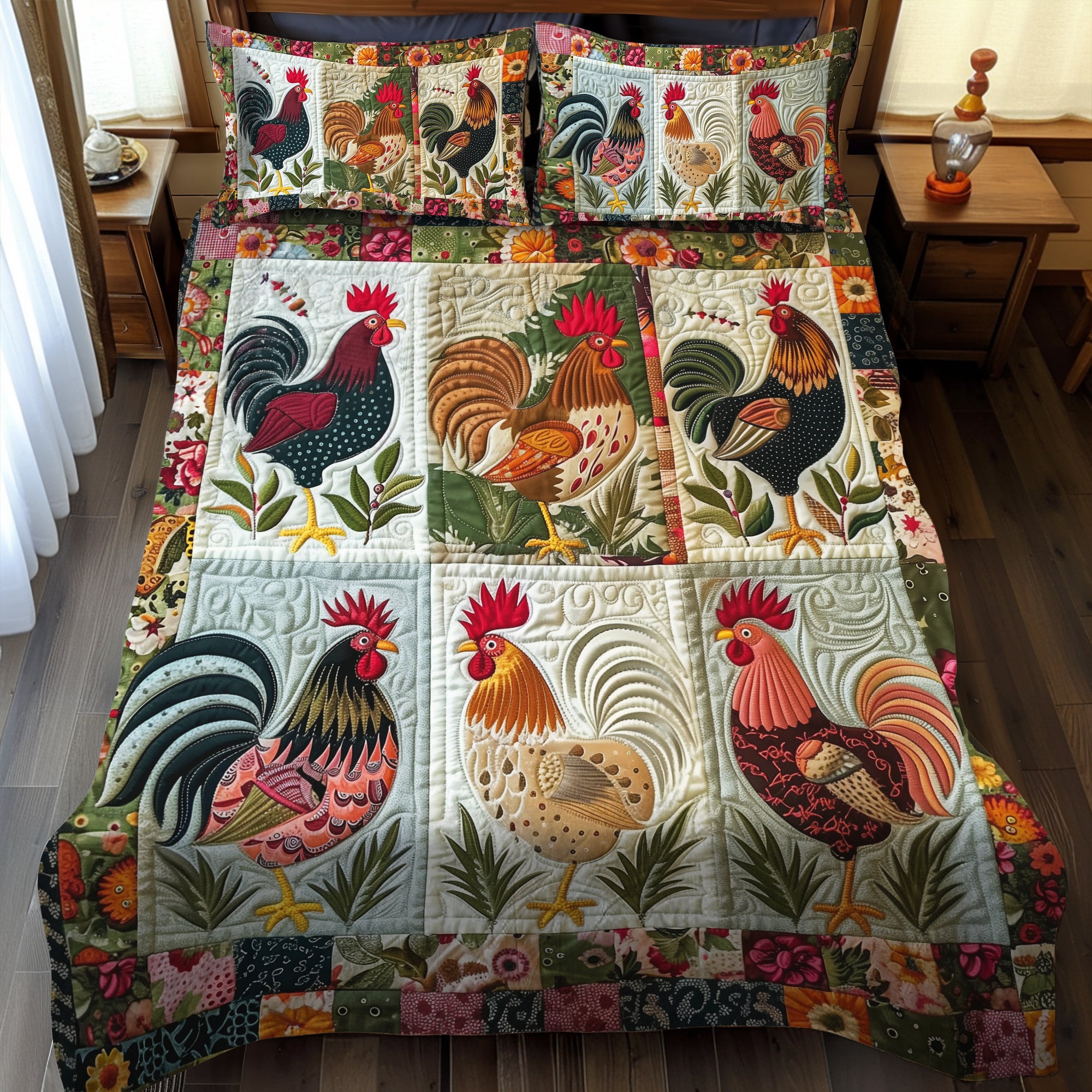 Fast Lane 3-Piece Quilted Bedding Set GFTOTP8069 main image 1