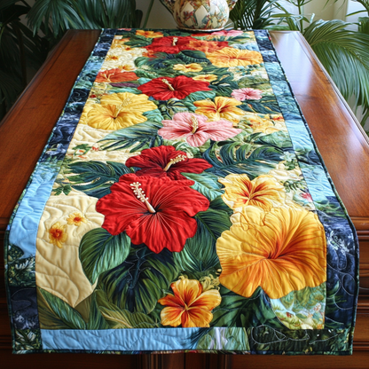 Floral Bliss Quilted Table Runner NCU0VL1785