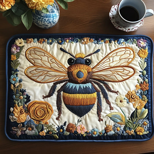 Floral Buzz Quilted Placemat NCU0NT4359