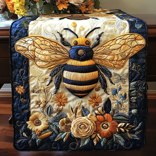 Floral Buzz Quilted Table Runner NCU0NT4010