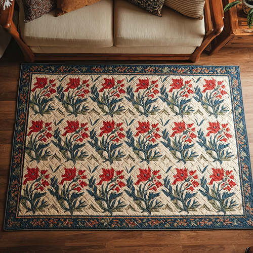 Floral Charm Area Rug NCU0DK10380