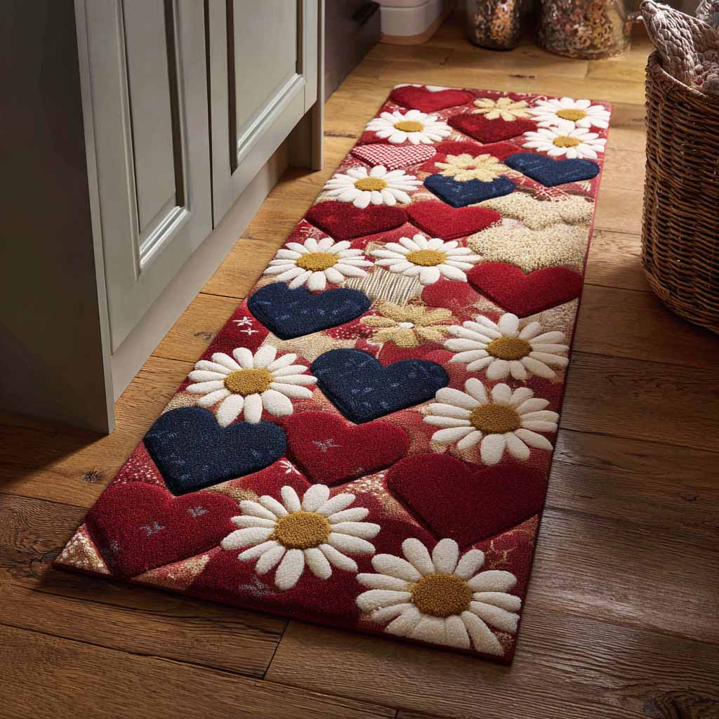 Floral Comfort Runner Carpet NCU0XD2342