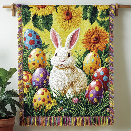 Floral Delight Woven Sofa Blanket NCU0VH3435