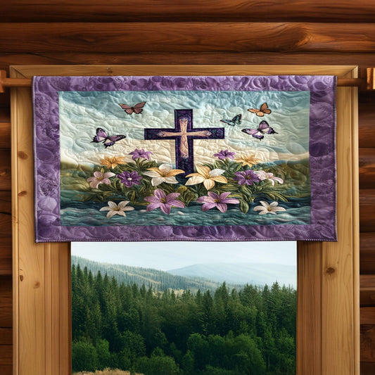 Floral Devotion Quilted Valance NCU0PT4766