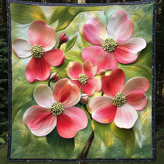 Floral Elegance Quilted Blanket NCU0NT6411