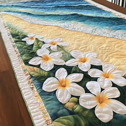 Floral Escape Quilted Table Runner NCU0DK5985