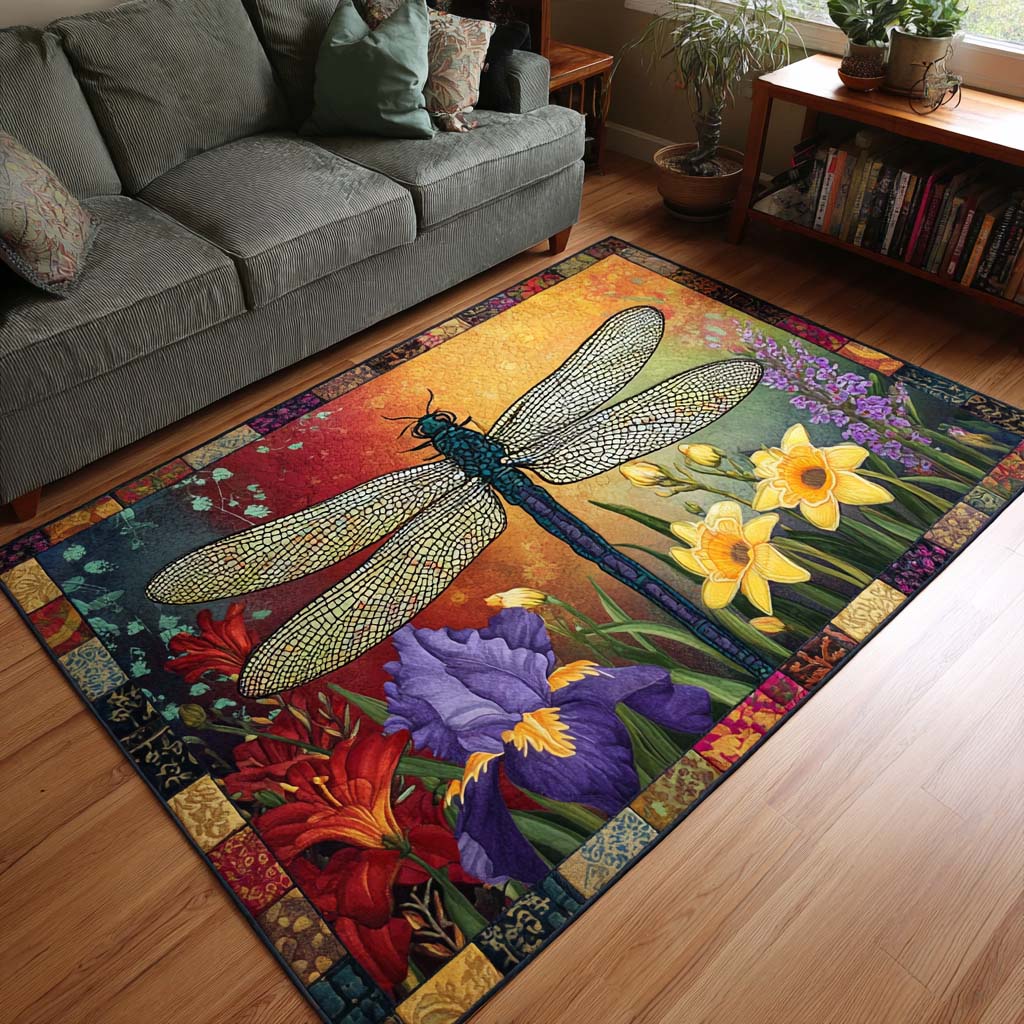 Floral Flight Area Rug NCU0NT10414 – Vantique