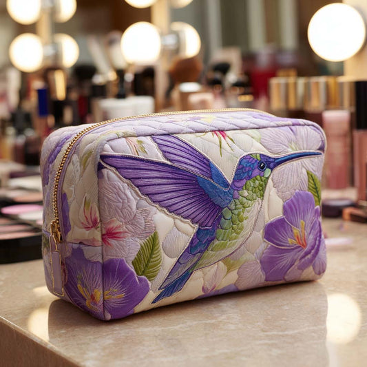 Floral Flight Quilted Makeup Bag NCU0NT10160