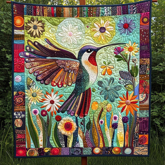 Floral Flurry Quilted Blanket NCU0PT6105
