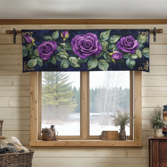 Floral Majesty Quilted Valance NCU0VH3307