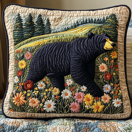 Floral Retreat Quilted Pillow Case NCU0DV4891