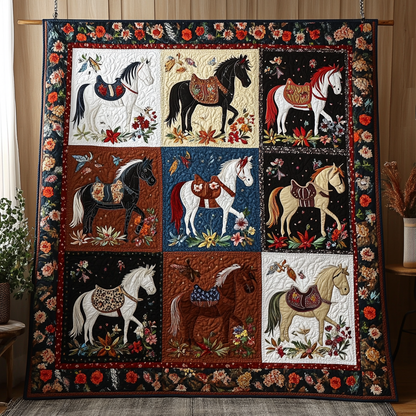 Floral Ride Quilted Blanket NCU0VH4251