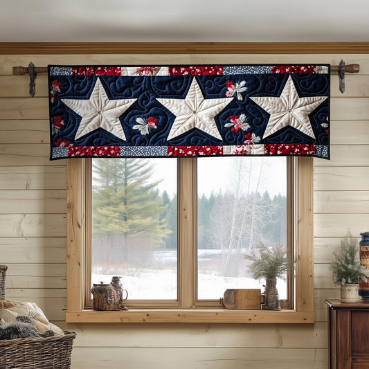 Floral Starline Quilted Valance NCU0NT8190