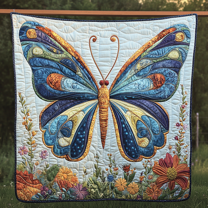 Floral Symphony Quilted Blanket NCU0VL1107