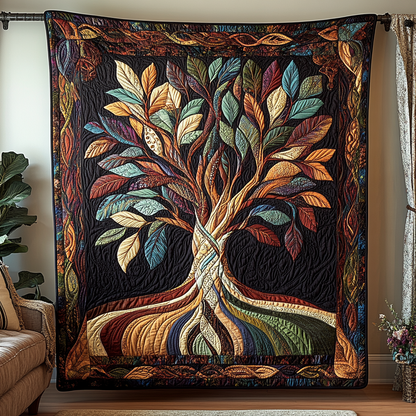 Flourishing Spirit Quilted Blanket NCU0DK5021