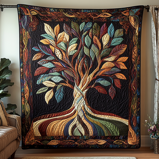 Flourishing Spirit Quilted Blanket NCU0DK5021