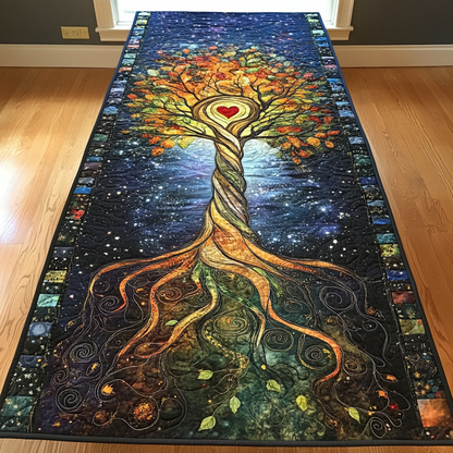 Flourishing Spirit Quilted Table Runner NCU0DK5458