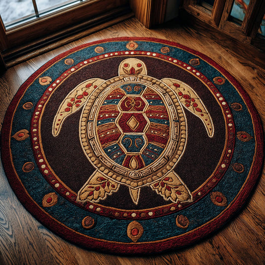 Flow of Wisdom Round Carpet NCU0PT9872