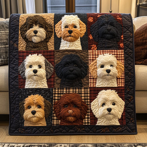 Fluffy Friends Quilted Blanket NCU0PT3683