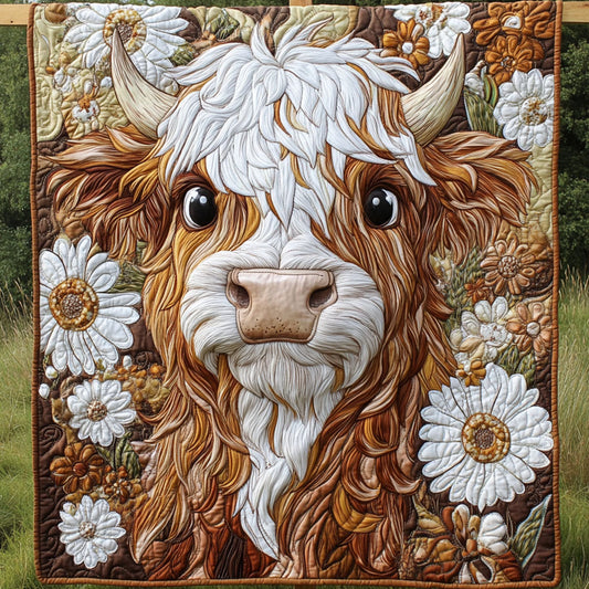 Fluffy Highland Dream Quilted Blanket NCU0NT6805