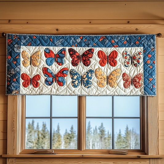 Flutter Garden Quilted Valance NCU0DK3923