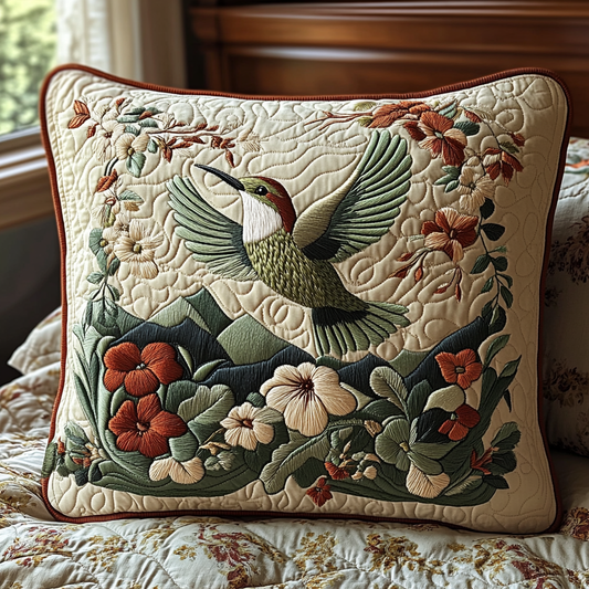 Fluttering Beauty Quilted Pillow Case NCU0DV5702