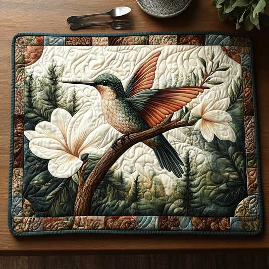 Fluttering Beauty Quilted Place Mat NCU0DV5671