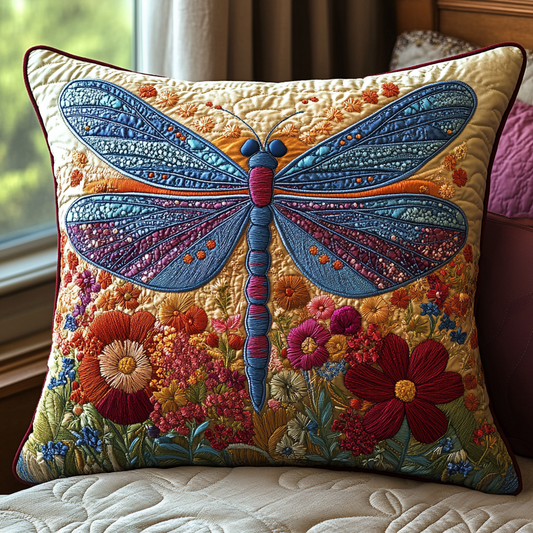 Fluttering Grace Quilted Pillow Case NCU0DV4887