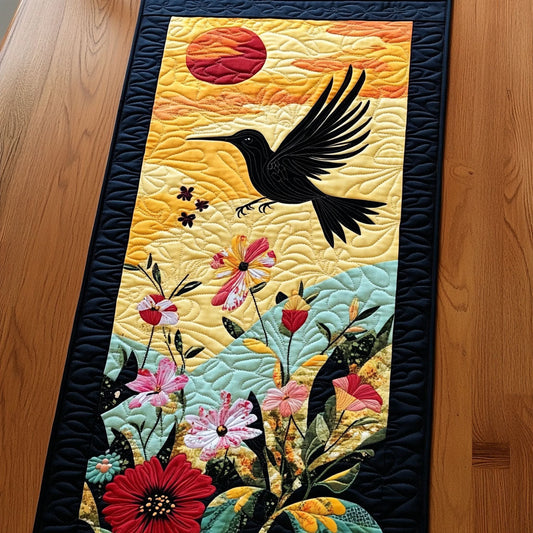 Fluttering Grace Quilted Table Runner NCU0PT6732