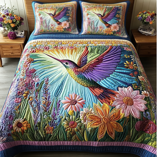 Flying Serenity 3-Piece Quilted Bedding Set NCU0VL2147
