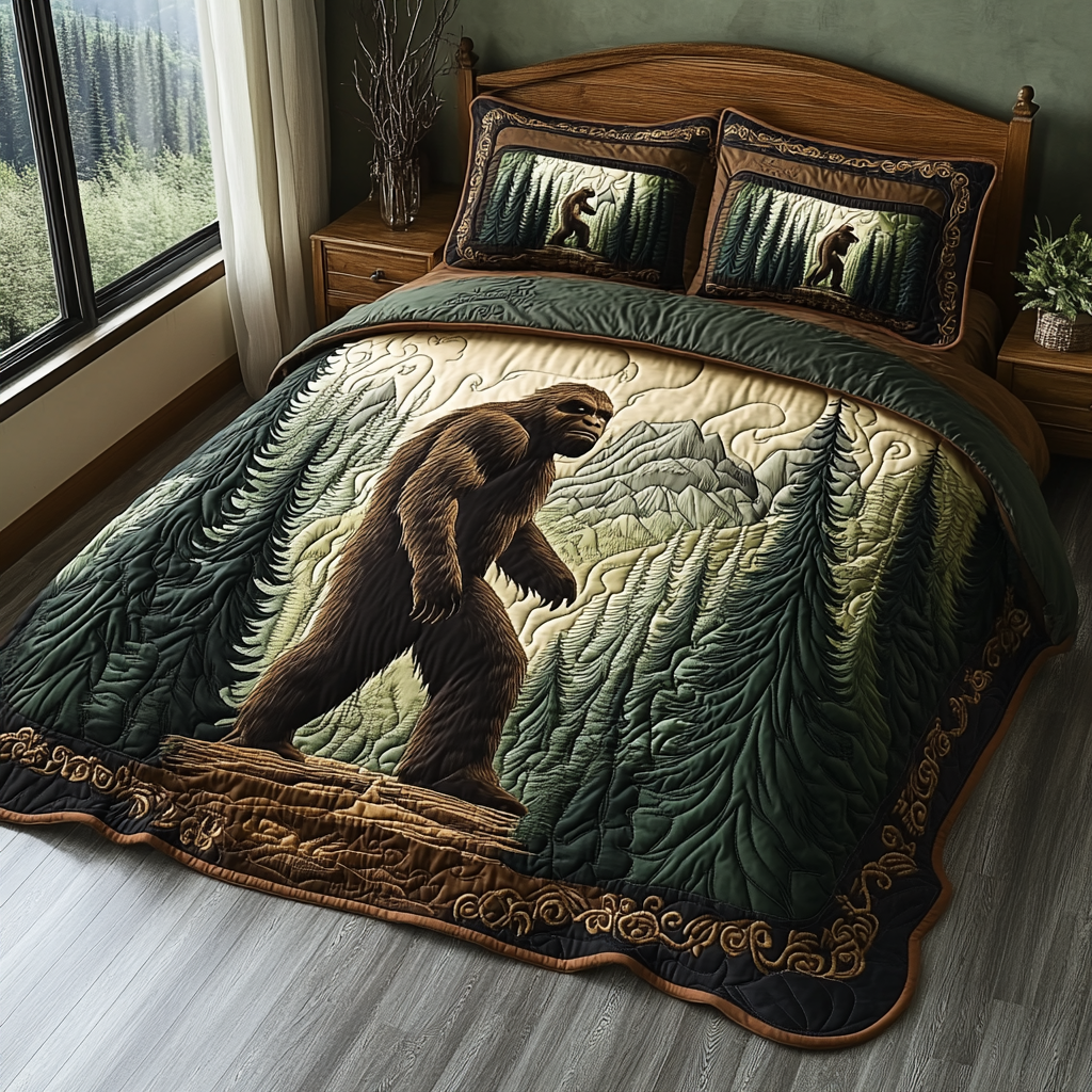 Forest Giant Quilted Bedding Set NCU0DV4853