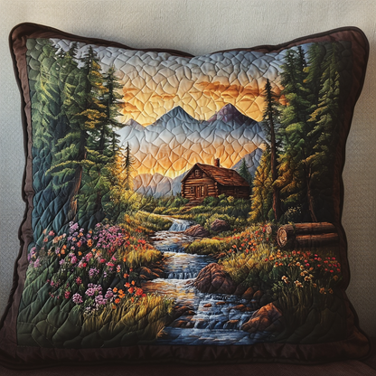 Forest Haven Quilted Pillow Case NCU0NT7971
