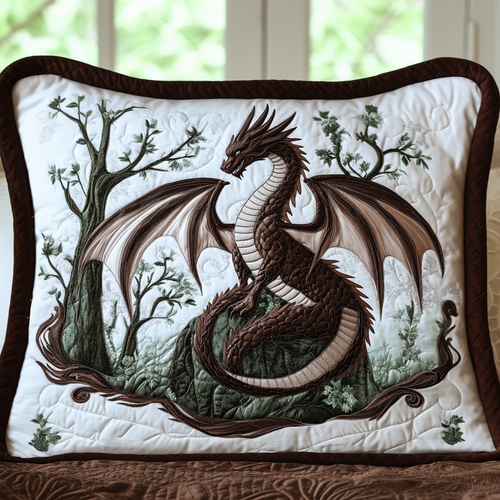 Forest Sentinel Quilted Bedding Pillow Case NCU0NT7985