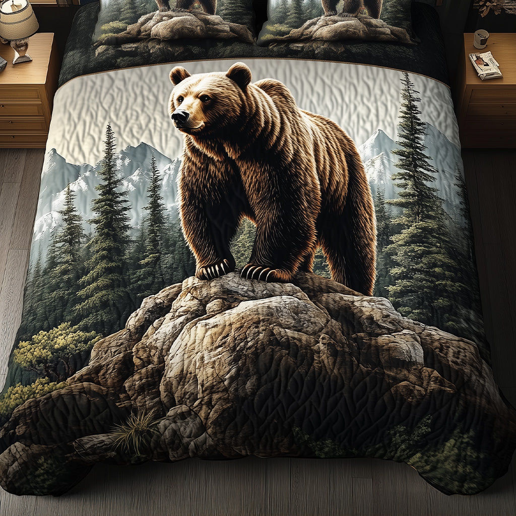Forest Wanderer Quilted Blanket NCU0PT8709