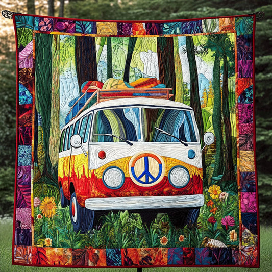 Forest Adventure Quilted Blanket NCU0NT3914