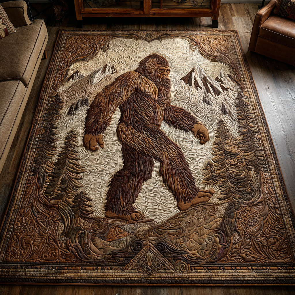 Forest Bigfoot Area Rug NCU0DK10756 – Vantique