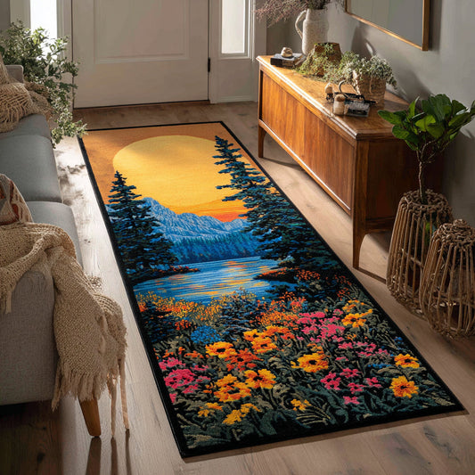 Forest Bloom Sunrise Runner Carpet NCU0HH1027