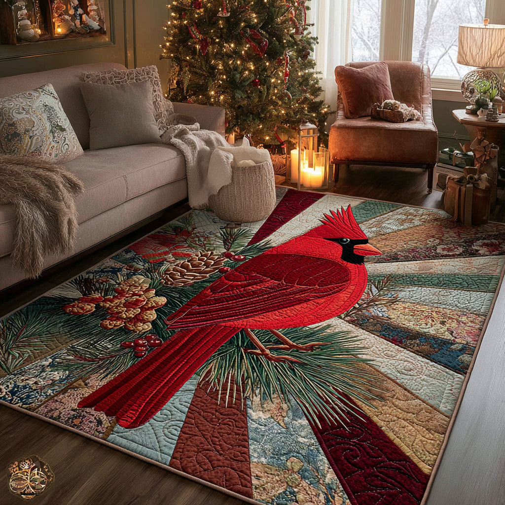 Forest Cardinal Area Rug NCU0HH509 – Vantique