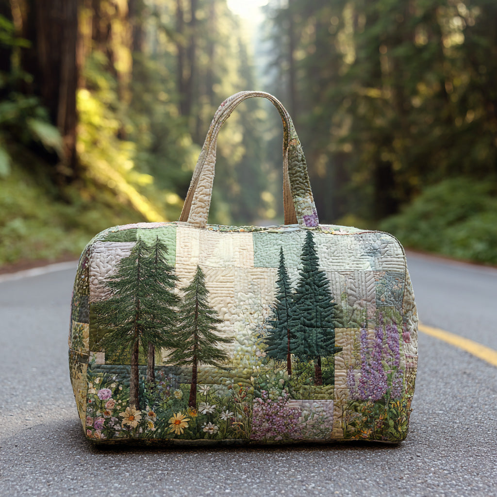 Forest Dream Quilted Duffle Bag NCU0DV7506