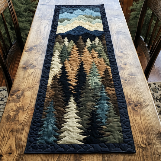 Forest Dreams Quilted Table Runner NCU0DK7777